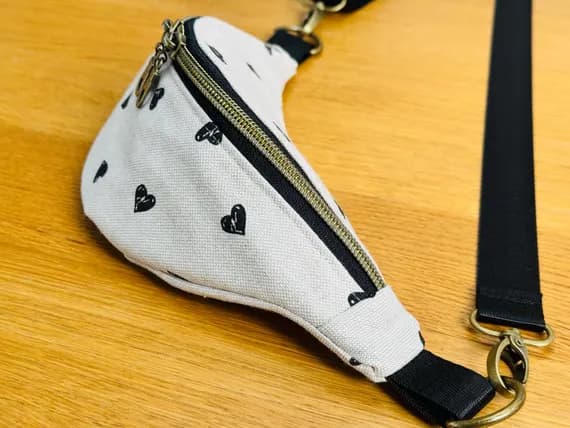 Kinder-Bauchtasche/ Canvas-Gürteltasche