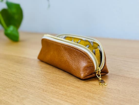 Schmales Lederetui5cm